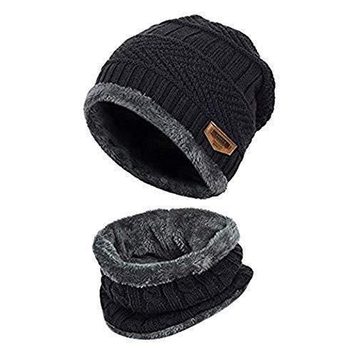 Unisex Woolen Cap Set