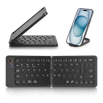 Portable Wireless Multi-Device Foldable Keyboard