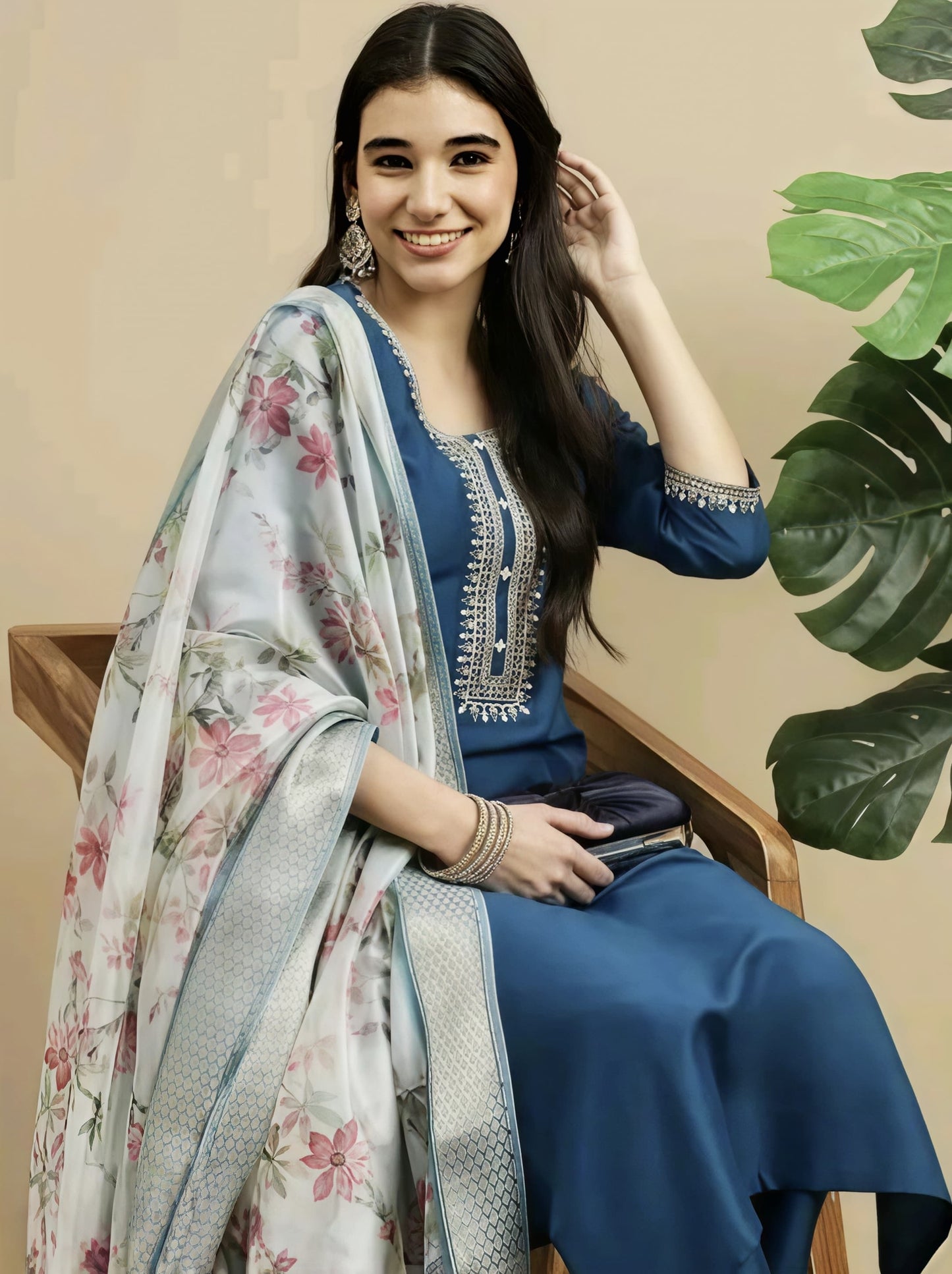 Women Rayon Kurti Set with Dupatta | Stylish A-Line Kurta for Daily & Festive Wear