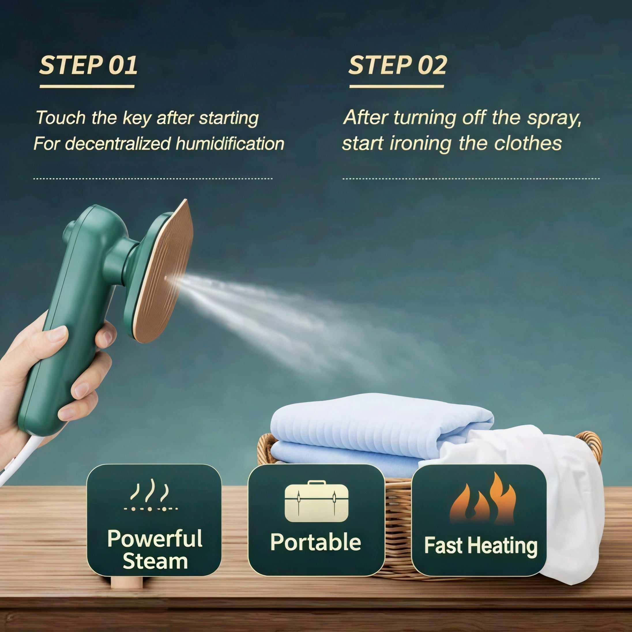 Mini Travel Iron