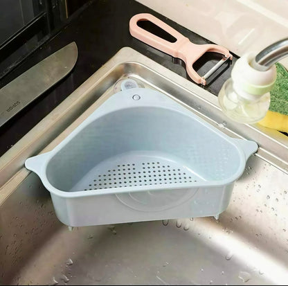 Kitchen Sink Drain Basket | Triangle Filter Strainer | Waste Catcher
